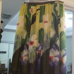 Floral skirt